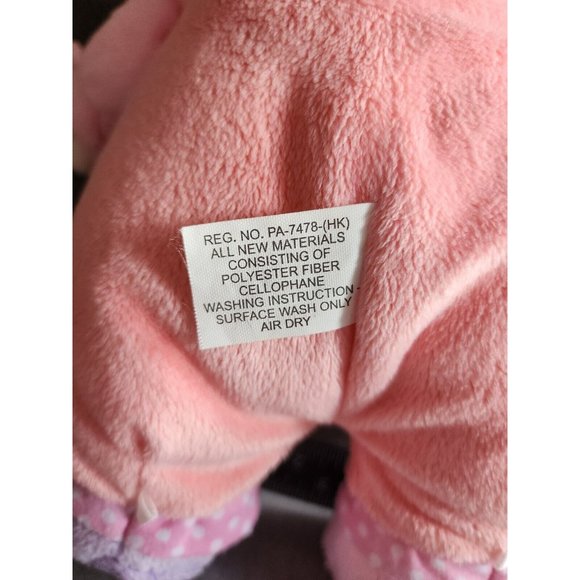 Berenguer Babies  Lil' Hugs Pink Baby Doll Plush Rattle Soft Toy Stuffed 12" - Picture 7 of 8